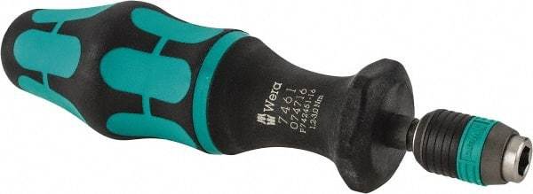 Wera - 1 Piece, 1.2 to 3 N/m, Preset Torque Limiting Screwdriver - 1/4" Drive - Exact Industrial Supply