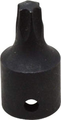 Blackhawk by Proto - 1/4" Drive, T30 Impact Torx Bit Socket - 1-3/16" OAL - Exact Industrial Supply