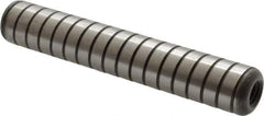 Holo-Krome - 1/2" Diam x 3" Pin Length 4000 Alloy Steel Pull Out Dowel Pin - Black Luster Finish, C 47-58 & C 60 (Surface) Hardness, 1 Beveled & 1 Threaded End - Exact Industrial Supply