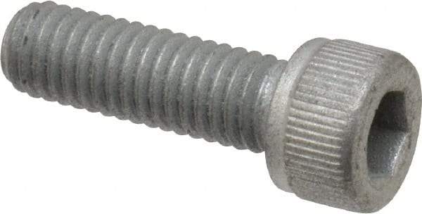 Value Collection - #10-32 UNF Hex Socket Drive, Socket Cap Screw - Alloy Steel, Zinc-Plated Finish, Fully Threaded, 5/8" Length Under Head - Exact Industrial Supply