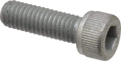 Value Collection - #10-32 UNF Hex Socket Drive, Socket Cap Screw - Alloy Steel, Zinc-Plated Finish, Fully Threaded, 5/8" Length Under Head - Exact Industrial Supply