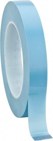 3M - 3/4" Wide x 60 Yd Long Blue Polypropylene Film Masking Tape - Series 215, 4.8 mil Thick, 15 In/Lb Tensile Strength - Exact Industrial Supply