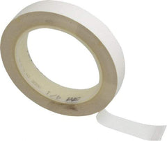 3M - White Solid Color Vinyl Tape - 3/4" Wide x 108' Long x 5.2 mil Thick, General Traffic - Exact Industrial Supply