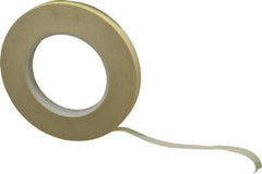 3M - 1/2" Wide x 60 Yd Long Tan Paper Masking Tape - Series 2380, 7.2 mil Thick, 28 In/Lb Tensile Strength - Exact Industrial Supply