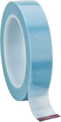 3M - 1" Wide x 36 Yd Long Blue Vinyl Masking Tape - Series 4737T, 5.3 mil Thick, 16 In/Lb Tensile Strength - Exact Industrial Supply