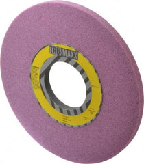 Tru-Maxx - 10" Diam x 3" Hole x 1/2" Thick, K Hardness, 80 Grit Surface Grinding Wheel - Aluminum Oxide, Type 1, Medium Grade, 3,250 Max RPM, Vitrified Bond, No Recess - Exact Industrial Supply