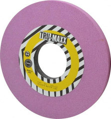 Tru-Maxx - 10" Diam x 3" Hole x 3/4" Thick, I Hardness, 60 Grit Surface Grinding Wheel - Aluminum Oxide, Type 1, Medium Grade, 2,483 Max RPM, Vitrified Bond, No Recess - Exact Industrial Supply