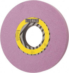 Tru-Maxx - 10" Diam x 3" Hole x 1" Thick, I Hardness, 60 Grit Surface Grinding Wheel - Aluminum Oxide, Type 1, Medium Grade, 3,250 Max RPM, Vitrified Bond, No Recess - Exact Industrial Supply