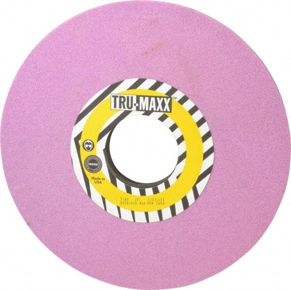 Tru-Maxx - 12" Diam x 3" Hole x 3/4" Thick, I Hardness, 46 Grit Surface Grinding Wheel - Aluminum Oxide, Type 1, Coarse Grade, 2,069 Max RPM, Vitrified Bond, No Recess - Exact Industrial Supply