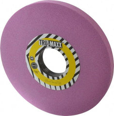 Tru-Maxx - 12" Diam x 3" Hole x 1" Thick, J Hardness, 60 Grit Surface Grinding Wheel - Aluminum Oxide, Type 1, Medium Grade, 2,069 Max RPM, Vitrified Bond, No Recess - Exact Industrial Supply