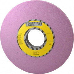 Tru-Maxx - 12" Diam x 3" Hole x 1" Thick, I Hardness, 46 Grit Surface Grinding Wheel - Aluminum Oxide, Type 1, Coarse Grade, 2,705 Max RPM, Vitrified Bond, No Recess - Exact Industrial Supply