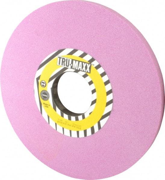 Tru-Maxx - 12" Diam x 3" Hole x 3/4" Thick, J Hardness, 46 Grit Surface Grinding Wheel - Aluminum Oxide, Type 1, Coarse Grade, 2,069 Max RPM, Vitrified Bond, No Recess - Exact Industrial Supply