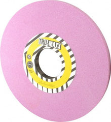 Tru-Maxx - 12" Diam x 3" Hole x 3/4" Thick, J Hardness, 46 Grit Surface Grinding Wheel - Aluminum Oxide, Type 1, Coarse Grade, 2,069 Max RPM, Vitrified Bond, No Recess - Exact Industrial Supply