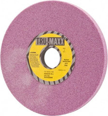 Tru-Maxx - 7" Diam x 1-1/4" Hole x 1/2" Thick, J Hardness, 46 Grit Surface Grinding Wheel - Aluminum Oxide, Type 1, Coarse Grade, 3,600 Max RPM, Vitrified Bond, No Recess - Exact Industrial Supply