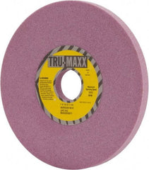 Tru-Maxx - 7" Diam x 1-1/4" Hole x 1/2" Thick, K Hardness, 60 Grit Surface Grinding Wheel - Aluminum Oxide, Type 1, Medium Grade, 3,600 Max RPM, Vitrified Bond, No Recess - Exact Industrial Supply