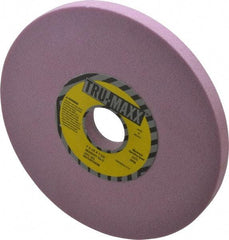 Tru-Maxx - 7" Diam x 1-1/4" Hole x 1/2" Thick, J Hardness, 80 Grit Surface Grinding Wheel - Aluminum Oxide, Type 1, Medium Grade, 3,600 Max RPM, Vitrified Bond, No Recess - Exact Industrial Supply