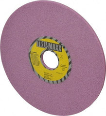 Tru-Maxx - 8" Diam x 1-1/4" Hole x 1/4" Thick, H Hardness, 46 Grit Surface Grinding Wheel - Aluminum Oxide, Type 1, Coarse Grade, 3,105 Max RPM, Vitrified Bond, No Recess - Exact Industrial Supply
