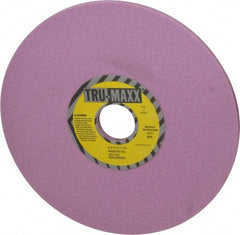 Tru-Maxx - 8" Diam x 1-1/4" Hole x 1/4" Thick, I Hardness, 60 Grit Surface Grinding Wheel - Aluminum Oxide, Type 1, Medium Grade, 3,600 Max RPM, Vitrified Bond, No Recess - Exact Industrial Supply