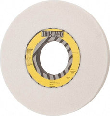 Tru-Maxx - 10" Diam x 3" Hole x 3/4" Thick, I Hardness, 60 Grit Surface Grinding Wheel - Aluminum Oxide, Type 1, Medium Grade, 3,250 Max RPM, Vitrified Bond, No Recess - Exact Industrial Supply