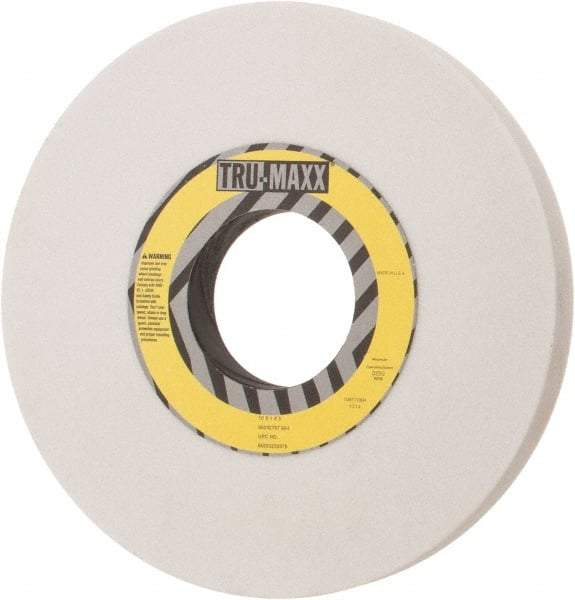Tru-Maxx - 10" Diam x 3" Hole x 1" Thick, I Hardness, 60 Grit Surface Grinding Wheel - Aluminum Oxide, Type 1, Medium Grade, 3,250 Max RPM, Vitrified Bond, No Recess - Exact Industrial Supply