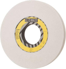 Tru-Maxx - 10" Diam x 3" Hole x 1" Thick, I Hardness, 60 Grit Surface Grinding Wheel - Aluminum Oxide, Type 1, Medium Grade, 3,250 Max RPM, Vitrified Bond, No Recess - Exact Industrial Supply