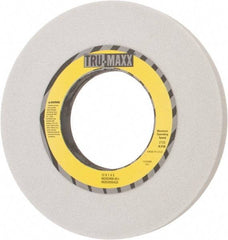 Tru-Maxx - 12" Diam x 5" Hole x 1" Thick, I Hardness, 46 Grit Surface Grinding Wheel - Aluminum Oxide, Type 1, Coarse Grade, 2,705 Max RPM, Vitrified Bond, No Recess - Exact Industrial Supply