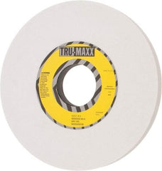 Tru-Maxx - 12" Diam x 3" Hole x 1" Thick, H Hardness, 60 Grit Surface Grinding Wheel - Aluminum Oxide, Type 1, Medium Grade, 2,705 Max RPM, Vitrified Bond, No Recess - Exact Industrial Supply