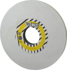 Tru-Maxx - 12" Diam x 3" Hole x 1" Thick, H Hardness, 46 Grit Surface Grinding Wheel - Aluminum Oxide, Type 1, Coarse Grade, 2,069 Max RPM, Vitrified Bond, No Recess - Exact Industrial Supply