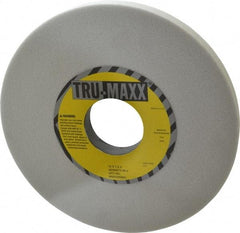 Tru-Maxx - 12" Diam x 3" Hole x 1" Thick, J Hardness, 46 Grit Surface Grinding Wheel - Aluminum Oxide, Type 1, Coarse Grade, 2,705 Max RPM, Vitrified Bond, No Recess - Exact Industrial Supply