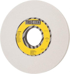 Tru-Maxx - 12" Diam x 3" Hole x 3/4" Thick, K Hardness, 60 Grit Surface Grinding Wheel - Aluminum Oxide, Type 1, Medium Grade, 2,705 Max RPM, Vitrified Bond, No Recess - Exact Industrial Supply