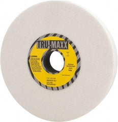 Tru-Maxx - 7" Diam x 1-1/4" Hole x 1" Thick, I Hardness, 60 Grit Surface Grinding Wheel - Aluminum Oxide, Type 1, Medium Grade, 3,600 Max RPM, Vitrified Bond, No Recess - Exact Industrial Supply