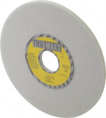 Tru-Maxx - 7" Diam x 1-1/4" Hole x 1/4" Thick, K Hardness, 46 Grit Surface Grinding Wheel - Aluminum Oxide, Type 1, Coarse Grade, 3,600 Max RPM, Vitrified Bond, No Recess - Exact Industrial Supply