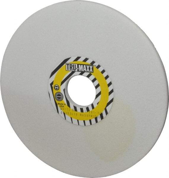 Tru-Maxx - 7" Diam x 1-1/4" Hole x 1/4" Thick, K Hardness, 60 Grit Surface Grinding Wheel - Aluminum Oxide, Type 1, Medium Grade, 3,600 Max RPM, Vitrified Bond, No Recess - Exact Industrial Supply