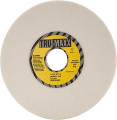Tru-Maxx - 7" Diam x 1-1/4" Hole x 1/4" Thick, K Hardness, 80 Grit Surface Grinding Wheel - Aluminum Oxide, Type 1, Medium Grade, 3,600 Max RPM, Vitrified Bond, No Recess - Exact Industrial Supply