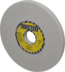 Tru-Maxx - 7" Diam x 1-1/4" Hole x 1/2" Thick, G Hardness, 46 Grit Surface Grinding Wheel - Aluminum Oxide, Type 1, Coarse Grade, 3,600 Max RPM, Vitrified Bond, No Recess - Exact Industrial Supply