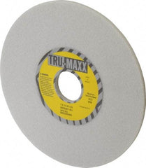 Tru-Maxx - 7" Diam x 1-1/4" Hole x 1/4" Thick, I Hardness, 46 Grit Surface Grinding Wheel - Aluminum Oxide, Type 1, Coarse Grade, 3,600 Max RPM, Vitrified Bond, No Recess - Exact Industrial Supply