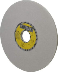 Tru-Maxx - 8" Diam x 1-1/4" Hole x 1/4" Thick, I Hardness, 60 Grit Surface Grinding Wheel - Aluminum Oxide, Type 1, Medium Grade, 3,600 Max RPM, Vitrified Bond, No Recess - Exact Industrial Supply