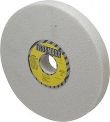Tru-Maxx - 8" Diam x 1-1/4" Hole x 1" Thick, I Hardness, 46 Grit Surface Grinding Wheel - Aluminum Oxide, Type 1, Coarse Grade, 3,105 Max RPM, Vitrified Bond, No Recess - Exact Industrial Supply
