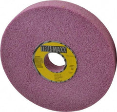 Tru-Maxx - 7" Diam x 1-1/4" Hole x 1" Thick, H Hardness, 46 Grit Surface Grinding Wheel - Aluminum Oxide, Type 5, Coarse Grade, 3,600 Max RPM, Vitrified Bond, One-Side Recess - Exact Industrial Supply