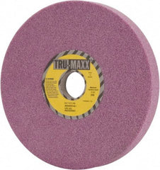 Tru-Maxx - 8" Diam x 1-1/4" Hole x 1" Thick, I Hardness, 46 Grit Surface Grinding Wheel - Aluminum Oxide, Type 5, Coarse Grade, 3,105 Max RPM, Vitrified Bond, One-Side Recess - Exact Industrial Supply