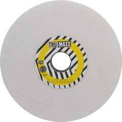 Tru-Maxx - 8" Diam x 1-1/4" Hole x 3/4" Thick, G Hardness, 46 Grit Surface Grinding Wheel - Aluminum Oxide, Type 1, Coarse Grade, 3,105 Max RPM, Vitrified Bond, No Recess - Exact Industrial Supply