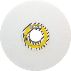 Tru-Maxx - 7" Diam x 1-1/4" Hole x 1" Thick, H Hardness, 46 Grit Surface Grinding Wheel - Aluminum Oxide, Type 5, Coarse Grade, 3,600 Max RPM, Vitrified Bond, One-Side Recess - Exact Industrial Supply
