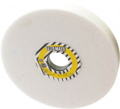 Tru-Maxx - 7" Diam x 1-1/4" Hole x 1" Thick, H Hardness, 46 Grit Surface Grinding Wheel - Aluminum Oxide, Type 5, Coarse Grade, 3,600 Max RPM, Vitrified Bond, One-Side Recess - Exact Industrial Supply