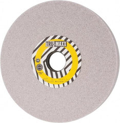 Tru-Maxx - 8" Diam x 1-1/4" Hole x 1" Thick, I Hardness, 46 Grit Surface Grinding Wheel - Aluminum Oxide, Type 5, Coarse Grade, 3,600 Max RPM, Vitrified Bond, One-Side Recess - Exact Industrial Supply