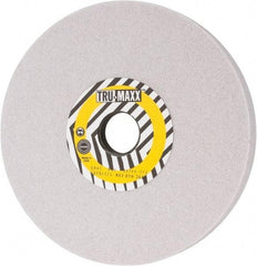 Tru-Maxx - 8" Diam x 1-1/4" Hole x 1" Thick, I Hardness, 60 Grit Surface Grinding Wheel - Aluminum Oxide, Type 5, Medium Grade, 3,600 Max RPM, Vitrified Bond, One-Side Recess - Exact Industrial Supply