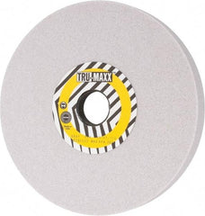 Tru-Maxx - 8" Diam x 1-1/4" Hole x 1" Thick, K Hardness, 60 Grit Surface Grinding Wheel - Aluminum Oxide, Type 5, Medium Grade, 3,600 Max RPM, Vitrified Bond, One-Side Recess - Exact Industrial Supply