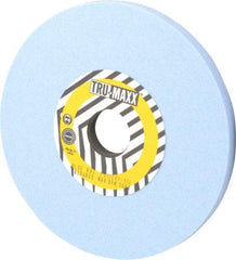 Tru-Maxx - 7" Diam x 1-1/4" Hole x 1/2" Thick, J Hardness, 80 Grit Surface Grinding Wheel - Ceramic, Type 1, Medium Grade, 3,600 Max RPM, Vitrified Bond, No Recess - Exact Industrial Supply