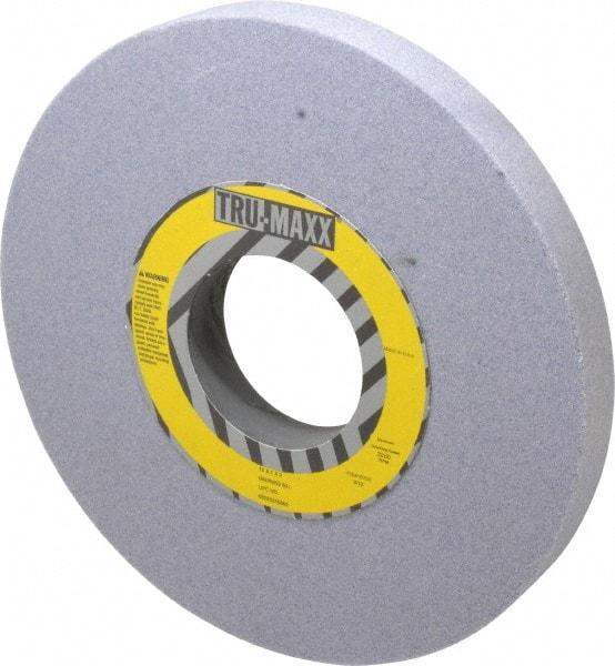 Tru-Maxx - 10" Diam x 3" Hole x 1" Thick, I Hardness, 60 Grit Surface Grinding Wheel - Aluminum Oxide, Type 1, Medium Grade, 3,250 Max RPM, Vitrified Bond, No Recess - Exact Industrial Supply