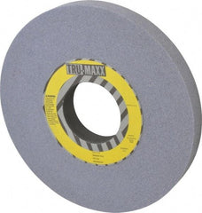 Tru-Maxx - 10" Diam x 3" Hole x 1" Thick, K Hardness, 60 Grit Surface Grinding Wheel - Aluminum Oxide, Type 1, Medium Grade, 3,250 Max RPM, Vitrified Bond, No Recess - Exact Industrial Supply