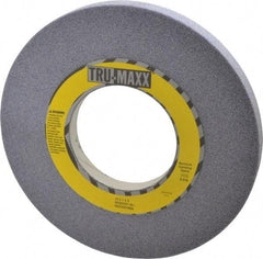 Tru-Maxx - 12" Diam x 5" Hole x 1" Thick, I Hardness, 46 Grit Surface Grinding Wheel - Aluminum Oxide, Type 1, Coarse Grade, 2,705 Max RPM, Vitrified Bond, No Recess - Exact Industrial Supply